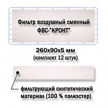 Фильтры воздушные сменные к облучателям ДЕЗАР